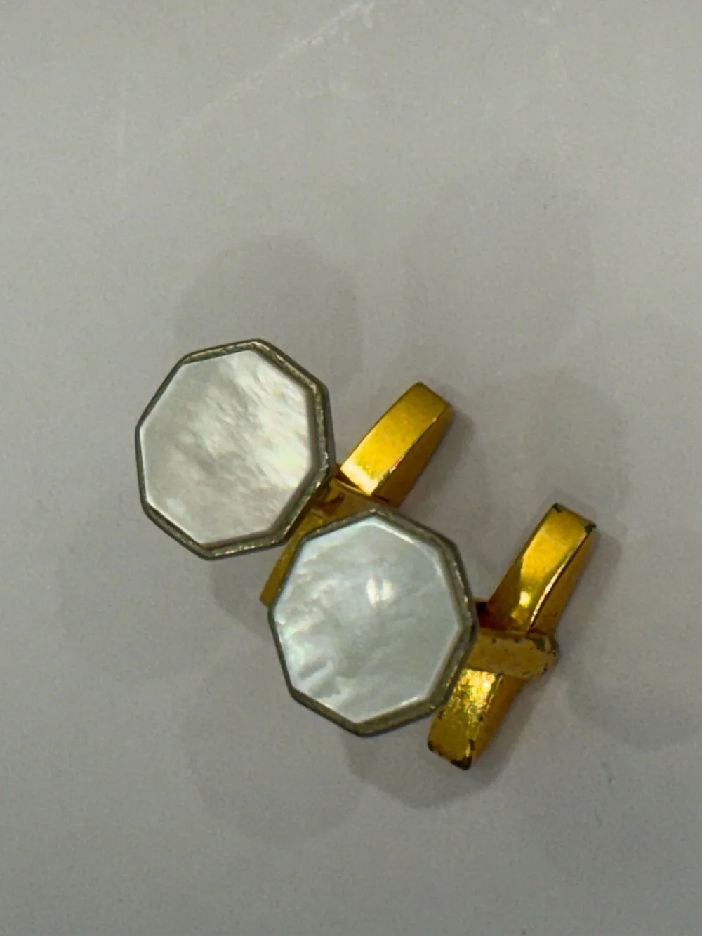 Vintage Mother of Pearl Cuff Links